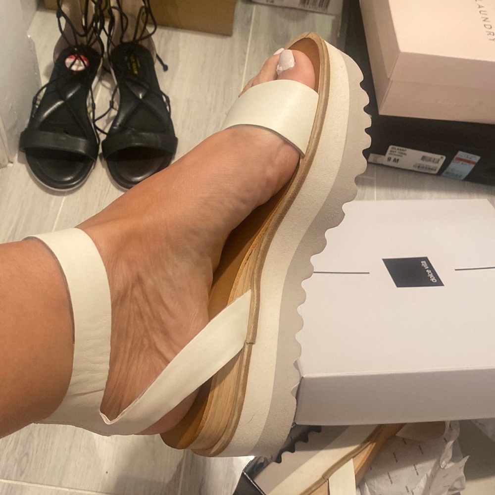 Brand new Dolce Vita platform sandals